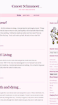 Mobile Screenshot of cancerschmancer.net