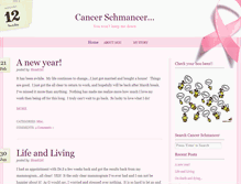 Tablet Screenshot of cancerschmancer.net